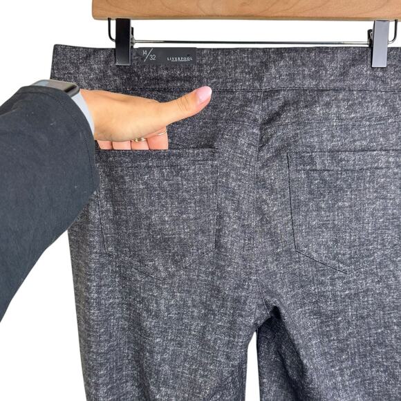 Liverpool NWT Jordyn Bootcut 14 Gray Stretch High Rise Dress Pants Welt Pockets - Picture 5 of 10